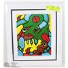 Image 1 : SHAMAN FACES SPIRITS BY NORVAL MORRISSEAU PRINT