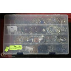 LARGE ORGANIZER WITH ASSORTED FASHION JEWELLERY