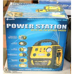 SUPEREX POWER STATION WITH CHARGER, MANUAL