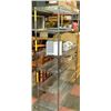Image 1 : LARGE COMMERCIAL HEAVY DUTY CHROMED SHELVING