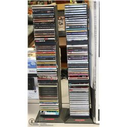 104 MUSIC CDS WITH STAND