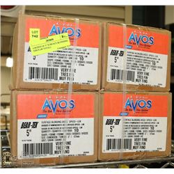 4 BOXES OF 5" SURFACE BLENDING DISCS (40 TOTAL)