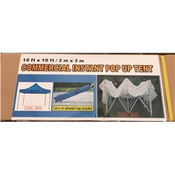 10FT X 10FT COMMERCIAL INSTANT POP UP TENT