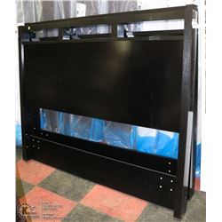 NEW QUEEN SZ WOOD TONE HEADBOARD