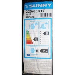 4 NEW SUNNY 102T TIRES SIZE 225/65/R17
