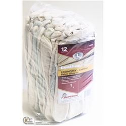 1 DOZEN ECONOMY LEATHER PALM WORK GLOVES