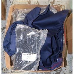 BOX OF ASSORTED PROTECTIVE CLOTHING