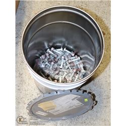 BUCKET OF 1/2-13 X 2 1/4 NUTS, BOLTS AND WASHERS