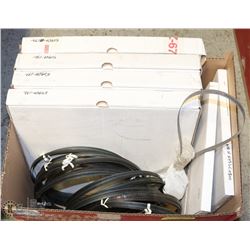 BOX OF ASSORTED SIZE BAND SAW BLADES