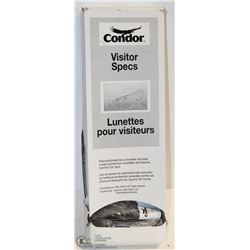 BOX OF CONDOR VISITOR SPECS PROTECTIVE EYE WEAR