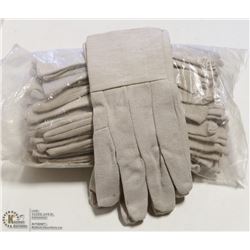 1 DOZEN PAIRS OF LONG WORK GLOVES