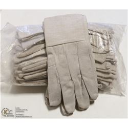 1 DOZEN PAIRS OF LONG WORK GLOVES