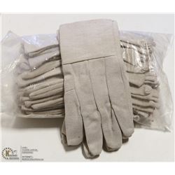 1 DOZEN PAIRS OF LONG WORK GLOVES