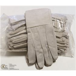 1 DOZEN PAIRS OF LONG WORK GLOVES