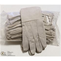 1 DOZEN PAIRS OF LONG WORK GLOVES