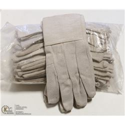 1 DOZEN PAIRS OF LONG WORK GLOVES
