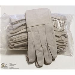 1 DOZEN PAIRS OF LONG WORK GLOVES