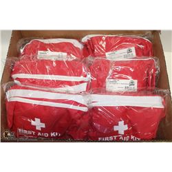LOT OF 6 FIRST AID KITS