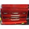 Image 9 : 2PC RED ROLLING TOOL BOX FULL OF TOOLS