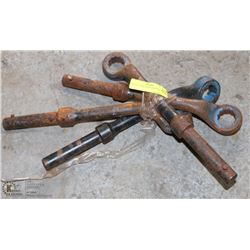 LOT OF 4 ASSORTED AIR BITS.