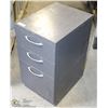Image 1 : ROLLING FILING CABINET - 3 DRAWER 15X20X28