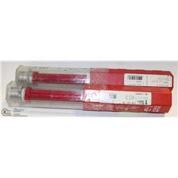 2 HILTI CORING BITS MODEL #DD-C 1-1/8"/12" T4