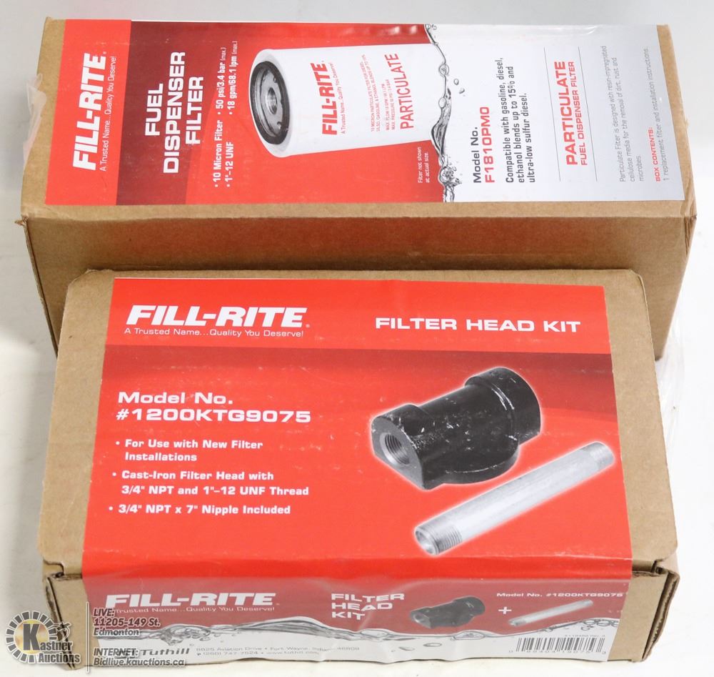 FILL-RITE FUEL DISPENSER FILTER MODEL#F1810PM0