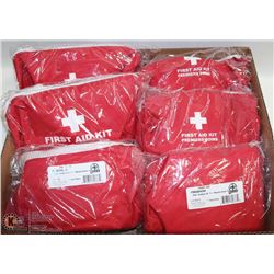 BOX WITH 6 FIRST AID KITS