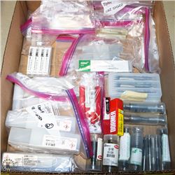 BOX OF ASSORTED SPECIALTY DRILL BITS