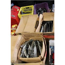 LOT OF 2 AND 1/2 CASES JOIST HANGERS 1-3/4X11/78