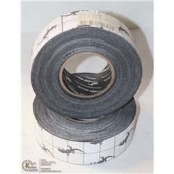 2 ROLLS OF BLACK GATOR GRIP TAPE. 2"X60'