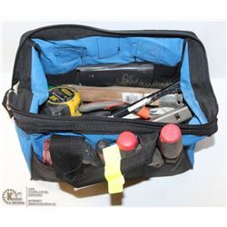 POWER FIST TOOL BAG W/ TOOLS   ( TOOLS )