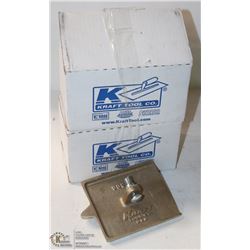 2 NEW KRAFT BRASS GROOVERS