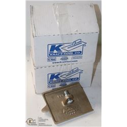 2 NEW KRAFT BRASS GROOVERS