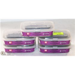 LOT OF 5 BOXES GRIPRITE DRYWALL SCREWS, 1-1/2" X10