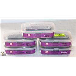 LOT OF 5 BOXES GRIPRITE DRYWALL SCREWS, 1-1/2" X10