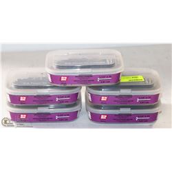 LOT OF 5 BOXES GRIPRITE DRYWALL SCREWS, 1-1/2" X10