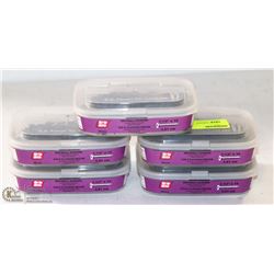 LOT OF 5 BOXES GRIPRITE DRYWALL SCREWS, 1-1/2" X10