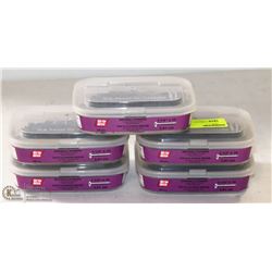 LOT OF 5 BOXES GRIPRITE DRYWALL SCREWS, 1-1/2" X10