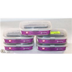 LOT OF 5 BOXES GRIPRITE DRYWALL SCREWS, 1-1/2" X10