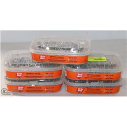 LOT OF 5 BOXES GRIPRITE DRYWALL NAILS , 3D 1-1/4"