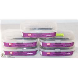 LOT OF 5 BOXES GRIPRITE TRIM SCREWS, 1-5/8" X 6