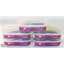 LOT OF 5 BOXES GRIPRITE TRIM SCREWS, 1-5/8" X 6