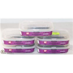 LOT OF 5 BOXES GRIPRITE TRIM SCREWS, 1-5/8" X 6