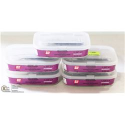 LOT OF 5 BOXES GRIPRITE TRIM SCREWS, 1-5/8" X 6
