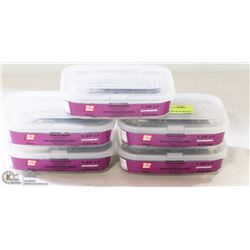 LOT OF 5 BOXES GRIPRITE TRIM SCREWS, 1-5/8" X 6