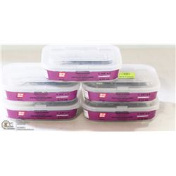 LOT OF 5 BOXES GRIPRITE TRIM SCREWS, 1-5/8" X 6