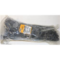 3 BAGS OF 14 INCH CABLE TIES, 100 PER BAG