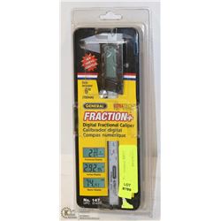 6" DIGITAL FRACTIONAL CALIPER