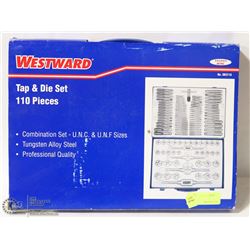WESTWARD TAP AND DIE SET 110 PIECES